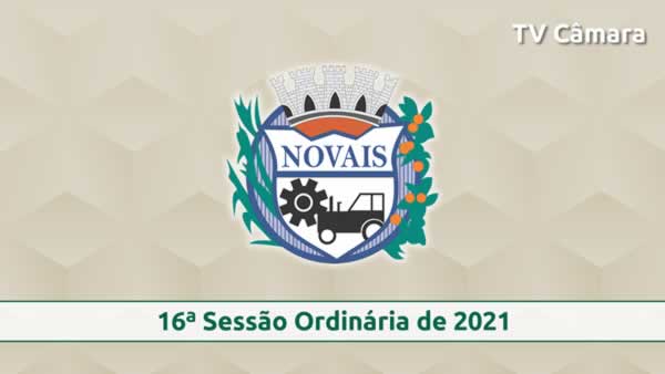 16ª Sessão Ordinária de 2021