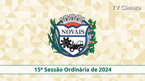 15ª Sessão Ordinária de 2024